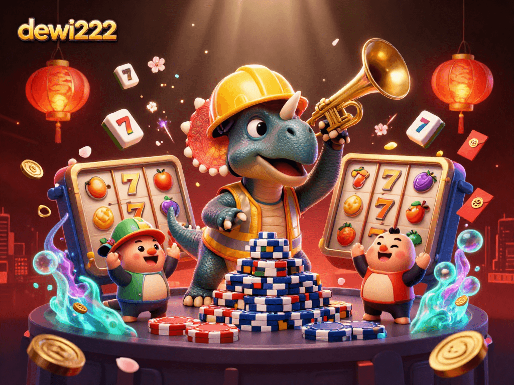 Membangun piramida chip poker, dewi222 memeriahkan suasana dengan slot dan lampion