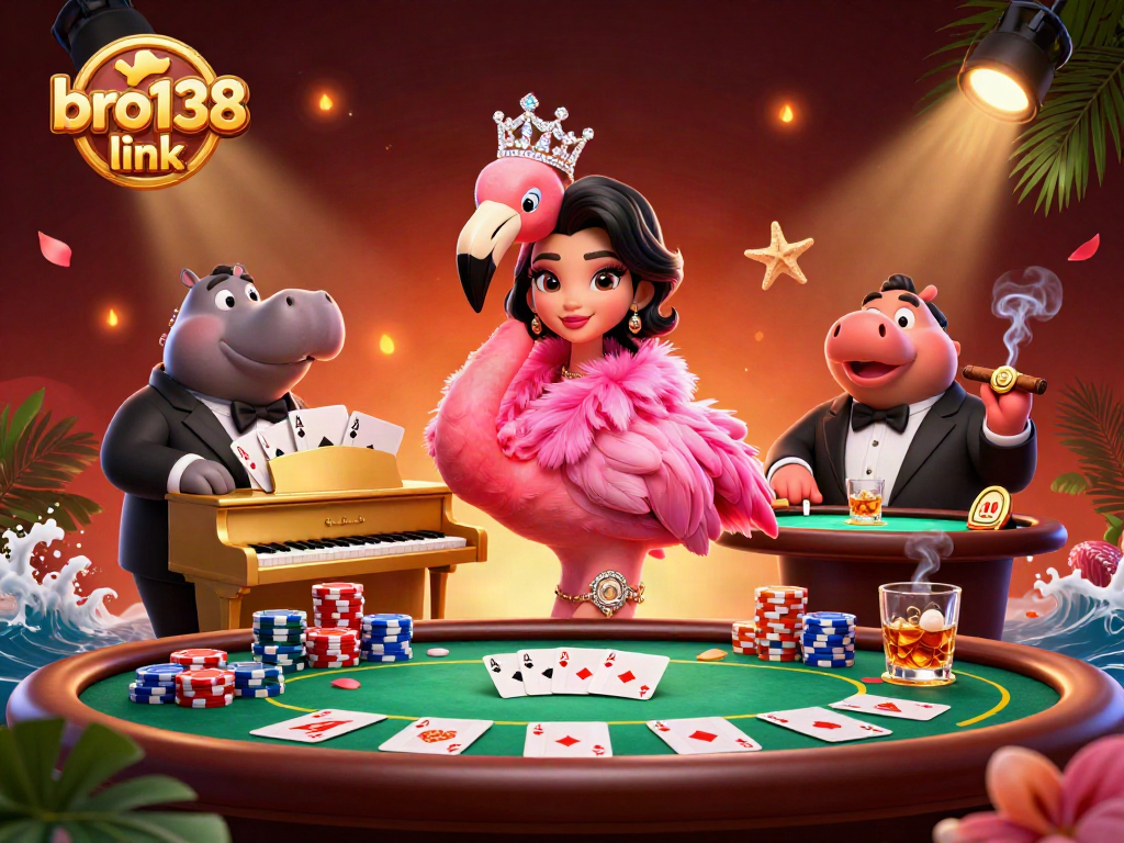 Menangkan permainan poker dengan bro138 link sambil menikmati suasana kasino yang meriah.