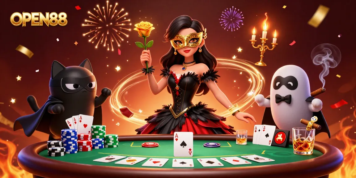 Experience winning excitement at OPEN88 with vibrant casino action and colorful game elements.