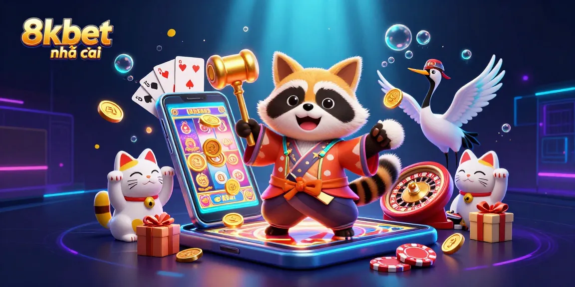 Experience excitement with 8xbet nhà cái gaming elements featuring dynamic characters and vibrant casino themes.