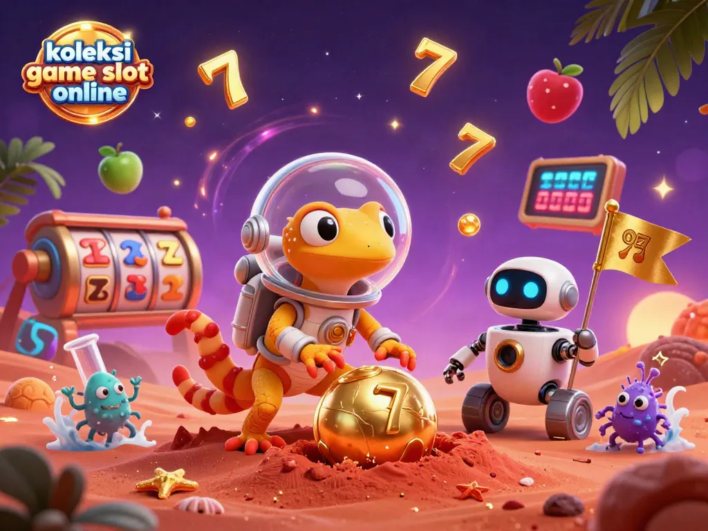 Menangkan pengalaman bermain dengan koleksi game slot online yang mendebarkan di kasino futuristik!