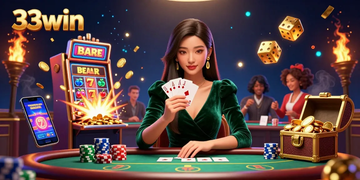 Engage with 33win's vibrant casino experience, featuring dynamic poker gameplay and exhilarating jackpots.