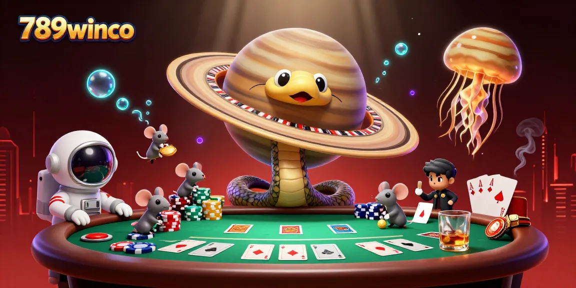 Engage in thrilling bets with 789winco in a vibrant 3D casino universe.