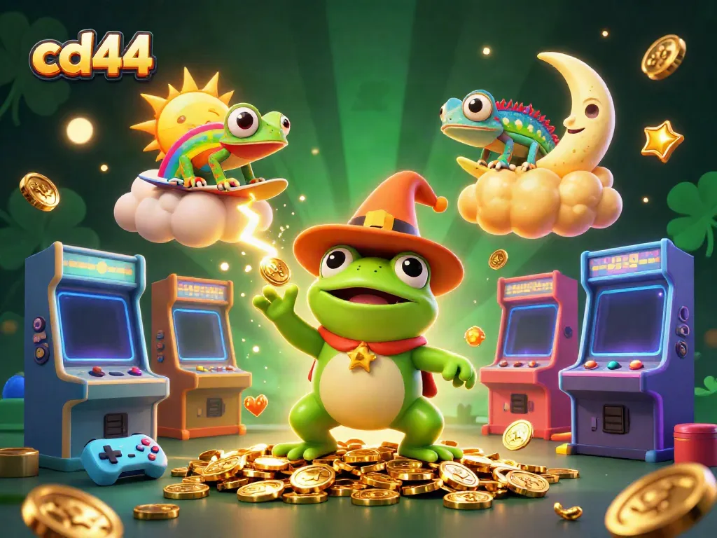 Experience the thrill of gaming with cd44 as dynamic characters fill the vibrant casino scene.
