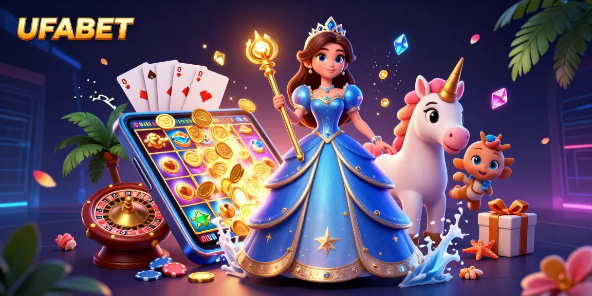 Engage with UFABET's diverse gaming landscape through captivating 3D casino visuals.