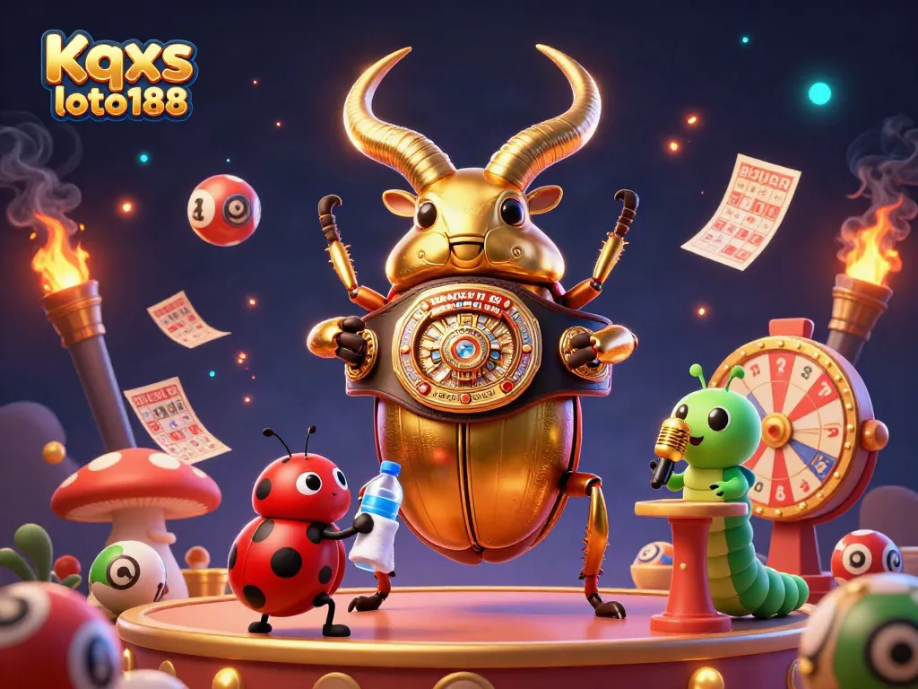 Engage with Kqxs loto188 lottery activities showcasing vibrant characters and exciting game elements.