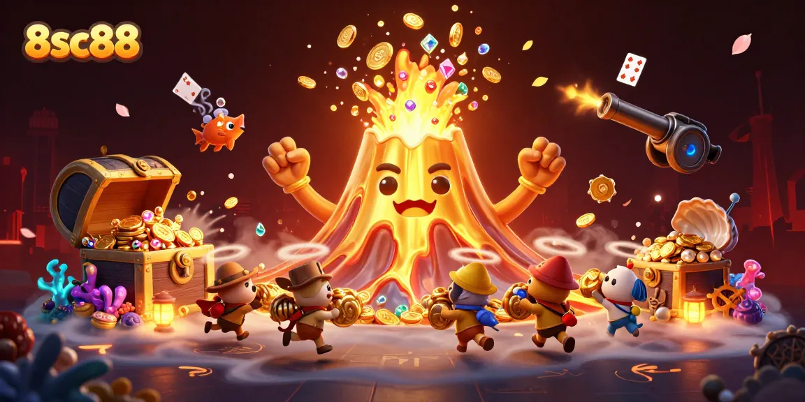 Experience the thrill of winning big at 8sc88 with dynamic treasure-filled adventures in a casino setting.