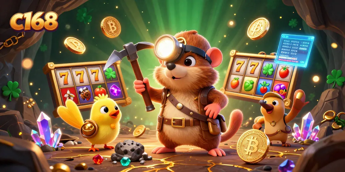 Engage in thrilling gameplay with c168's exciting slot features and vibrant character illustrations.