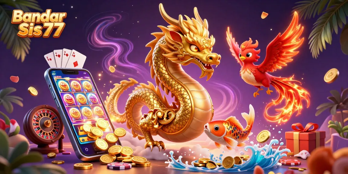 Meraih kemenangan di Bandar Slot Sis77 dengan permainan slot terbaik dan beragam