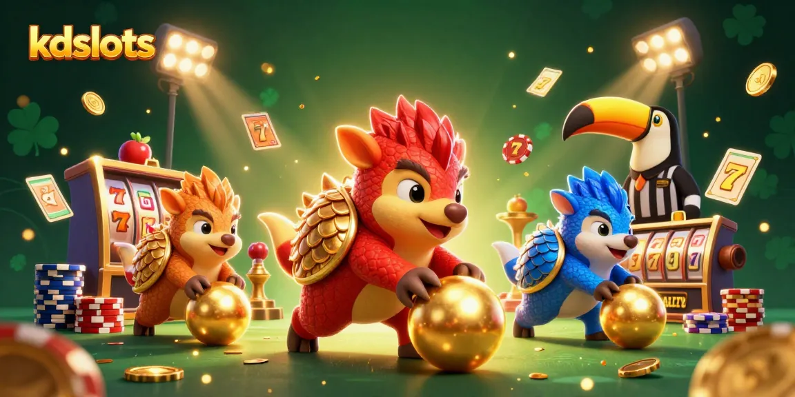 Engage with kdslots dynamic gameplay featuring rival pangolins and exciting slot elements.