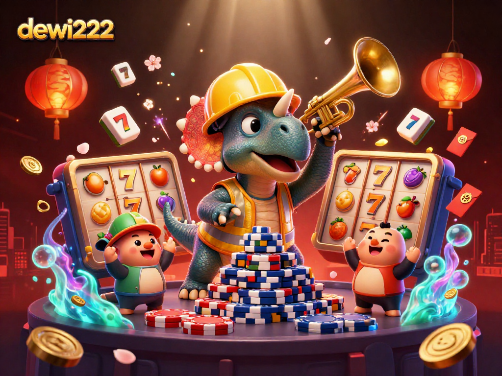 Membangun piramida chip poker, dewi222 memeriahkan suasana dengan slot dan lampion
