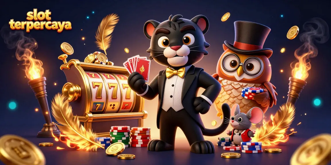Experience thrilling gameplay with slot terpercaya, featuring stylish characters and immersive casino elements.