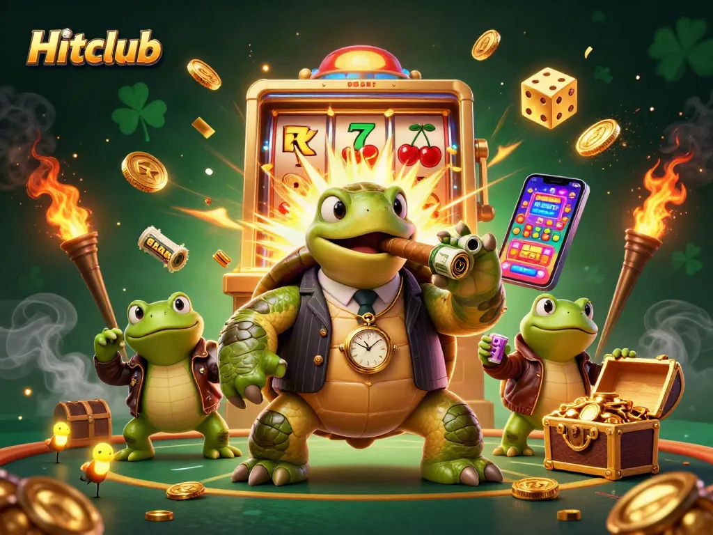 Experience thrilling wins with Hitclub’s vibrant casino scene featuring unique characters and stunning visuals.