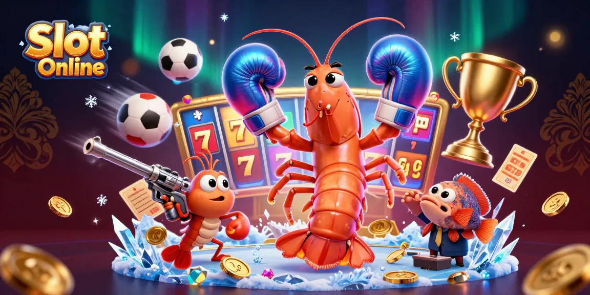 Experience thrilling Slot Online action with vibrant 3D characters amid dynamic casino elements and jackpot excitement.