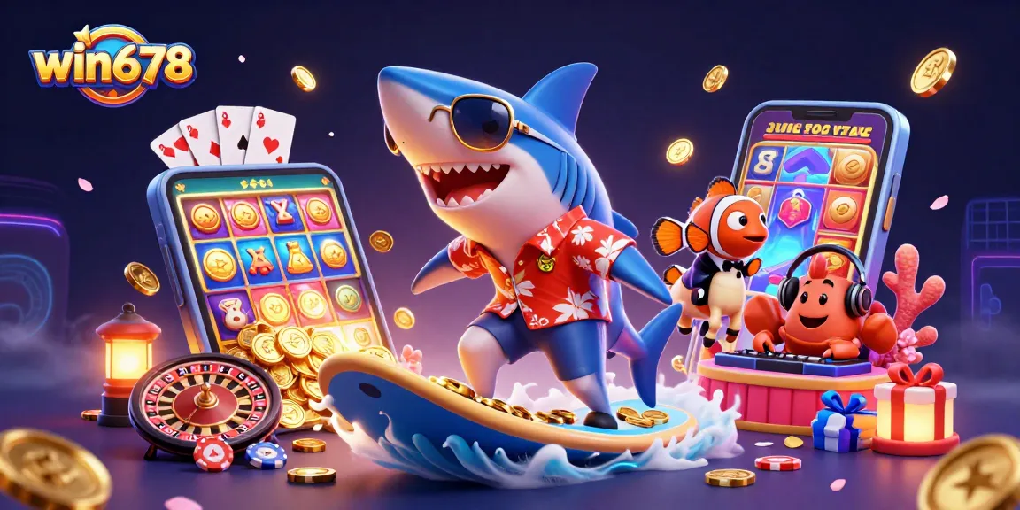 Engage with exciting gameplay at win678, featuring dynamic characters and vibrant casino elements.