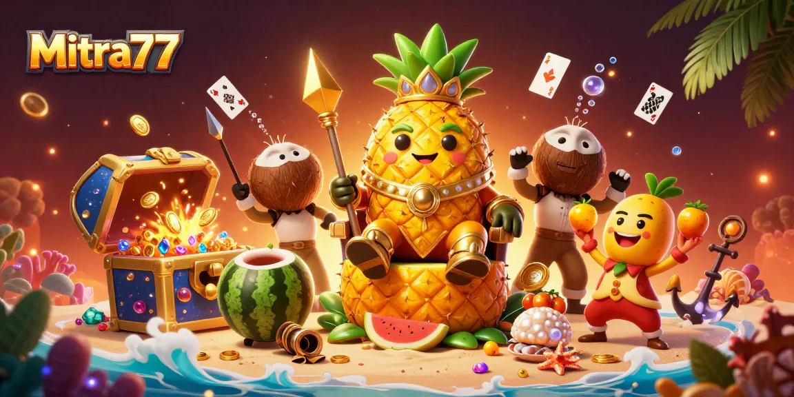 Mitra77 memanjakan pemain slot dengan berbagai hadiah dan scatters yang melimpah di kasino pantai.